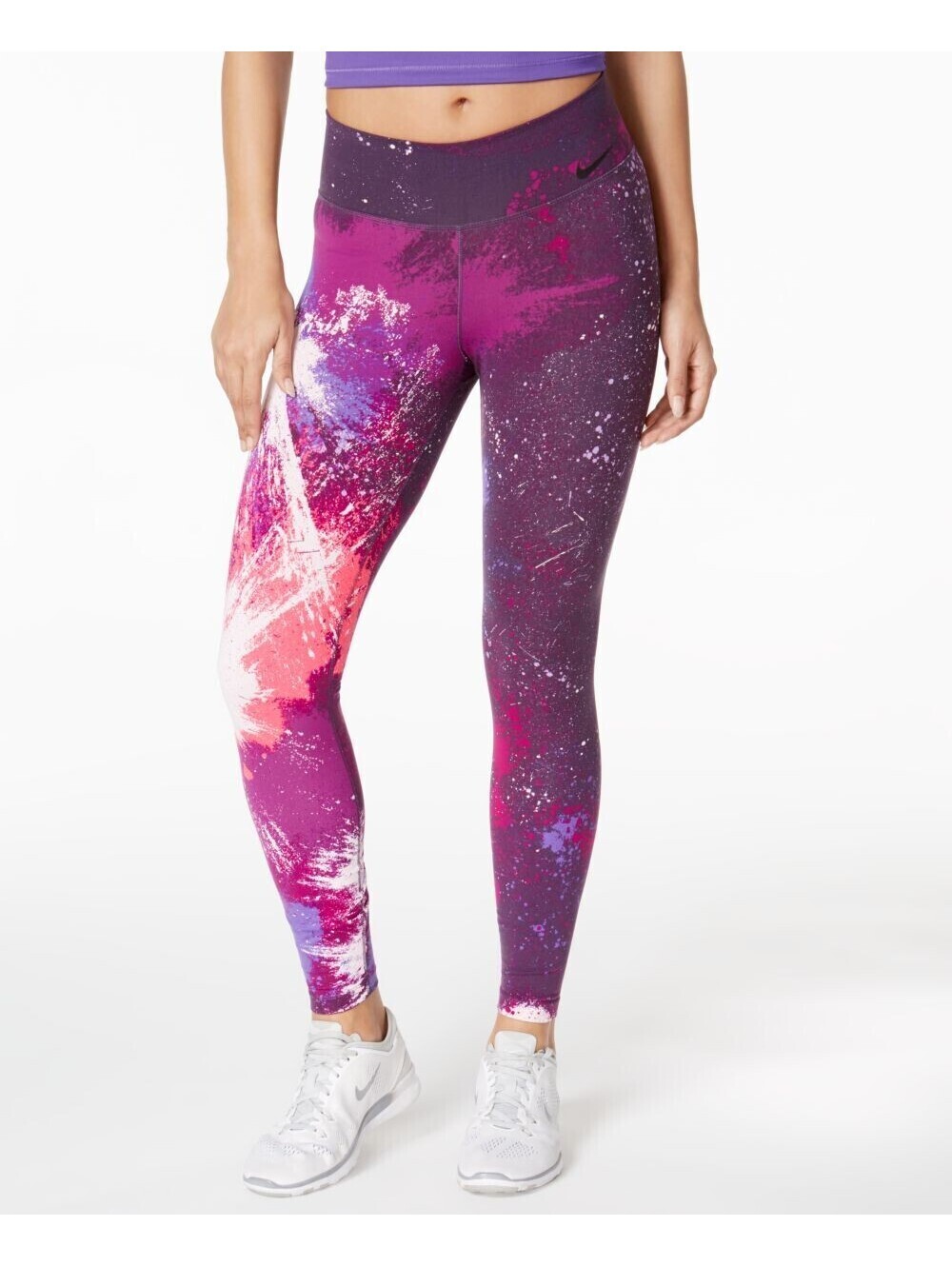 Nike Womens Power Legendary Printed Training Leggings Size XS